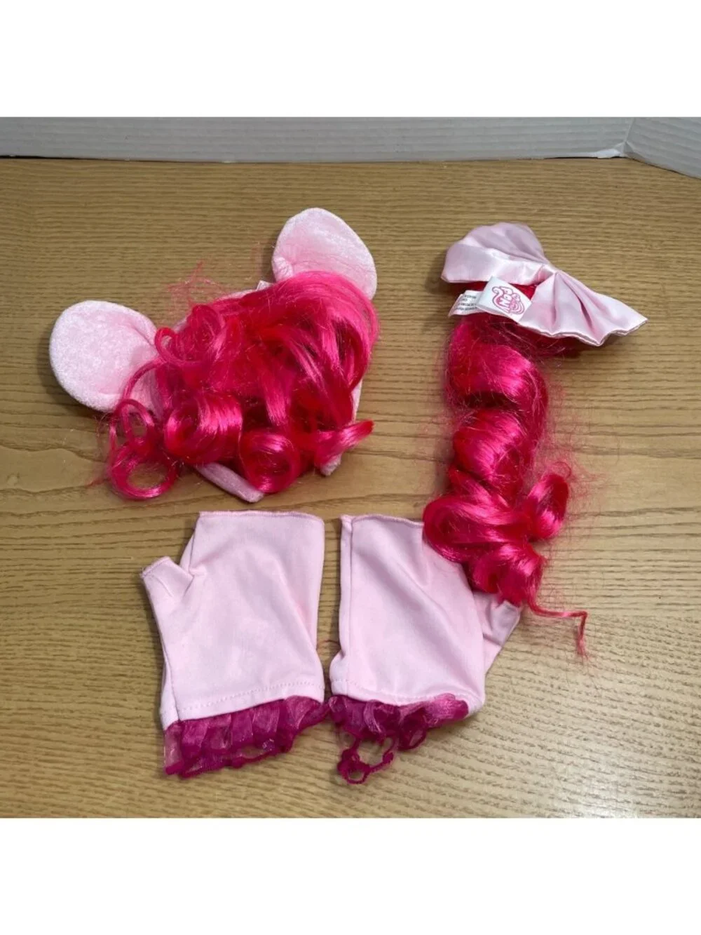 My Little Pony Pinkie Pie Halloween Costume Child Small 4-6 Hasbro 5 Pc Dress Up